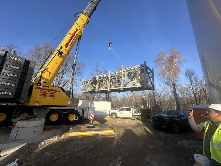 Distillation modules delivered